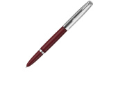 Ручка перьевая Parker 51 Core, F (красный, серебристый)
