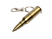 USB 2.0- флешка на 4 Гб в виде патрона от АК-47 (бронзовый)