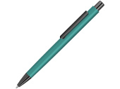 Металлическая шариковая ручка Ellipse gum soft touch с зеркальной гравировкой (бирюзовый)