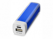 Портативное зарядное устройство Flash, 2200 mAh (ярко-синий)