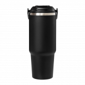 Термокружка вакуумная Монтана, черный