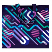 Сумка для покупок Бэгис с полноцветной печатью