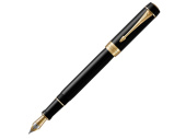 Ручка перьевая Duofold Classic Centennial, M (черный, золотистый)