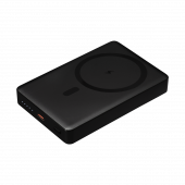 Внешний аккумулятор Atlantis PD Plus 10000mAh с функцией беспроводной зарядки 15W, черный