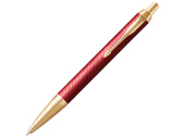 Ручка шариковая Parker IM Premium (красный, золотистый)