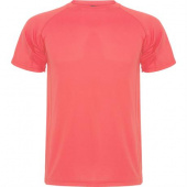 Спортивная футболка MONTECARLO мужская, КОРАЛЛОВЫЙ ФЛУОРЕСЦЕНТНЫЙ S