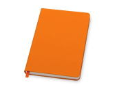 Бизнес-блокнот А5 С3 soft-touch с магнитным держателем для ручки (оранжевый)