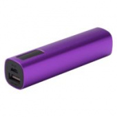 Внешний аккумулятор Easy Metal 2200 мАч, фиолетовый