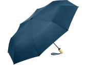 Зонт складной из бамбука ÖkoBrella полуавтомат (темно-синий)