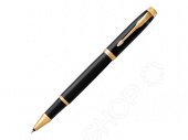 Ручка роллер Parker IM Core Black GT (черный, золотистый)