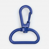 Застежка-карабин Snap Hook, L, синяя