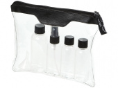 Набор для ручной клади Munich (прозрачный, черный)
