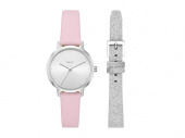 Подарочный набор: часы наручные женские, браслет. DKNY