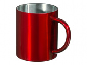 Стальная кружка с двойными стенками Altai (красный)