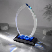Награда Flame (прозрачный, синий, черный)