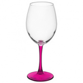 Бокал для вина Enjoy, розовый (фуксия)