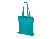 Сумка из хлопка Carryme 140, 140 г/м2 (бирюзовый)