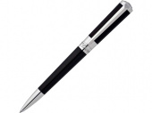 Ручка шариковая Liberte (черный, серебристый)
