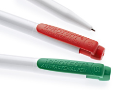 Ручка с антибактериальным покрытием: выбираем для массовых мероприятий