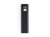 Внешний аккумулятор BENDER, 2600 mAh (черный)