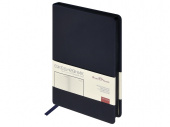 Ежедневник А5 Megapolis Color soft-touch (navy)