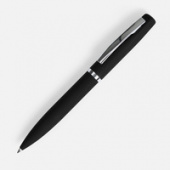 Ручка шариковая Bolt Soft Touch, черная