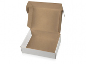 Коробка подарочная Zand, XL (коричневый, белый)