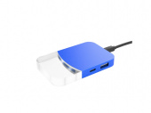 USB хаб Mini iLO Hub (синий)