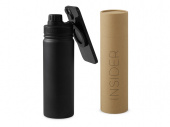 Вакуумная термобутылка с MagSafe-держателем Insider, 600 мл (черный)