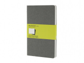 Набор записных книжек А5 Cahier (нелинованный) (серый)