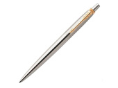Ручка шариковая Parker Jotter Essential (серебристый, золотистый)
