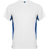 Спортивная футболка TOKYO мужская, БЕЛЫЙ/КОРОЛЕВСКИЙ СИНИЙ S