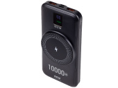 Внешний беспроводной аккумулятор AIR, 10000 mAh (черный)