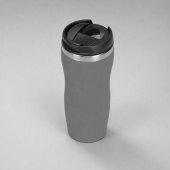 Термокружка Mony Steel soft-touch (серый)