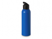 Алюминиевая бутылка для воды с ручкой Plain Alu, 650 мл (синий)