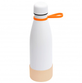 Термобутылка герметичная вакуумная Olivia To Go, белый/оранжевый/бежевый Термобутылка герметичная вакуумная Olivia To Go, белый/оранжевый/бежевый