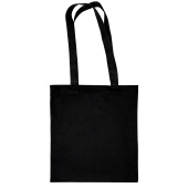 Сумка для покупок Nero, 100% хлопок, 240 г/м2, 35*40 cм, ручки из стропы 70*3 см Сумка для покупок Nero, 100% хлопок, 240 г/м2, 35*40 cм, ручки из стропы 70*3 см