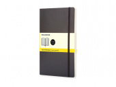 Записная книжка А6 (Pocket) Classic Soft (в клетку) (черный)