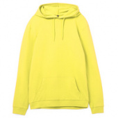 Толстовка с капюшоном унисекс Hoodie, желтая
