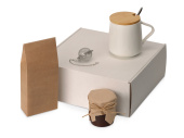 Подарочный набор для праздничной чайной церемонии Tea Celebration (белый, серебристый)