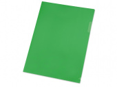Папка- уголок А4, матовая (зеленый матовый)