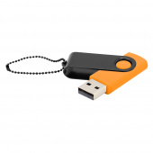 Флешка Designer To Go 2.0 USB 16Gb, оранжевый/черный Флешка Designer To Go 2.0 USB 16Gb, оранжевый/черный
