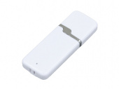 USB 2.0- флешка на 32 Гб с оригинальным колпачком (белый)