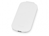 Портативное зарядное устройство Pin с клипом, 4000 mAh (белый)