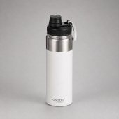 Вакуумная термобутылка ALPINE FLASK, 530 мл (белый)