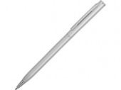 Ручка металлическая шариковая Атриум (серебристый)