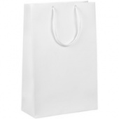 Пакет бумажный с ламинацией Lami L, белый