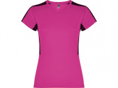 Спортивная футболка Suzuka женская (фуксия, черный)