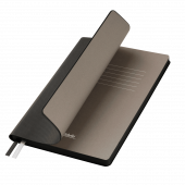 Ежедневник Rain недатированный, черный (без упаковки, без стикера)