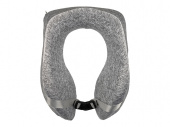Подушка дорожная с эффектом памяти (серый)